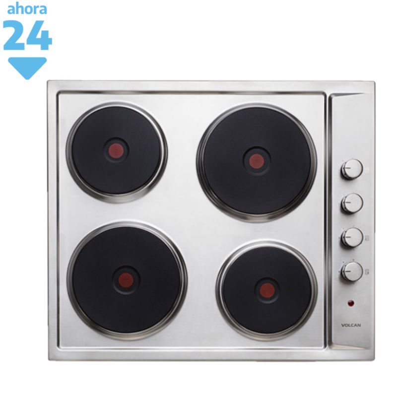 Anafe Eléctrico 4H Volcan EF4AEV Inox