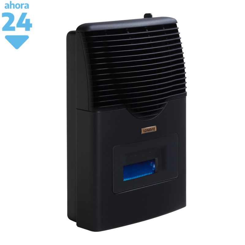 Estufa a Gas Sin Salida Longvie ECA3KVT C/Visor 3200 Kcal/H