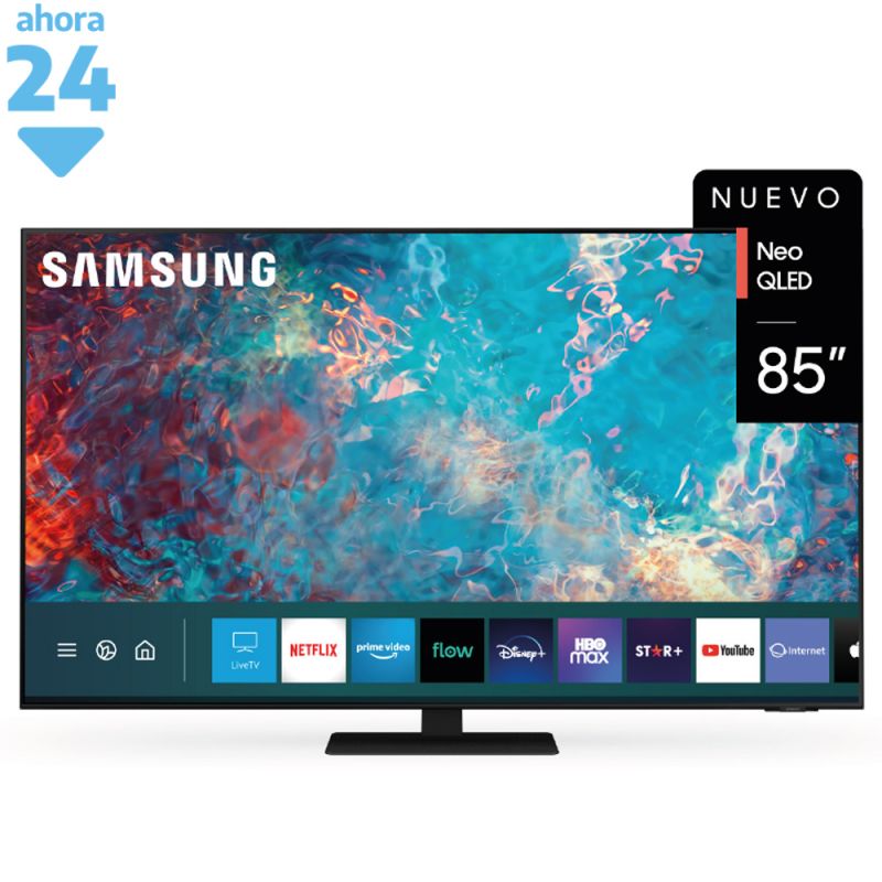 Smart TV 85 Samsung NEO QLED 4K QN85QN85AAGCZB + Soporte