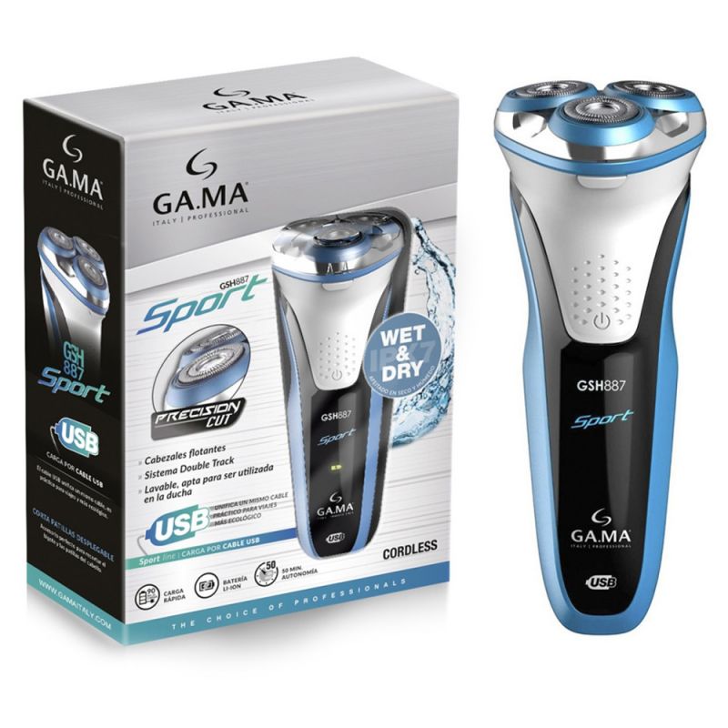 AFEITADORA GA.MA GSH-887 WET-DRY SPORT