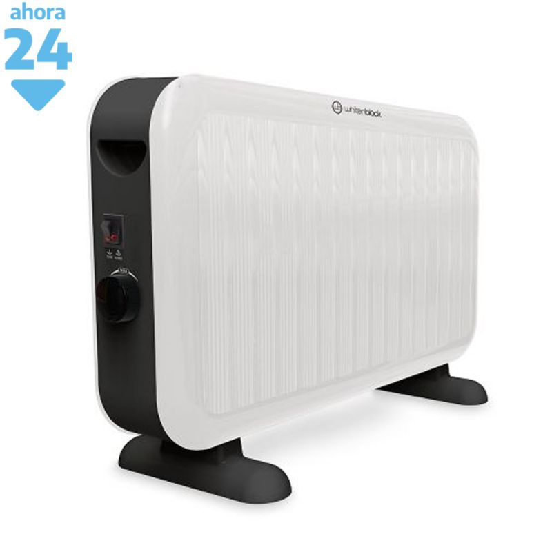 Convector Whitenblack CNWB01 2000W Blanco
