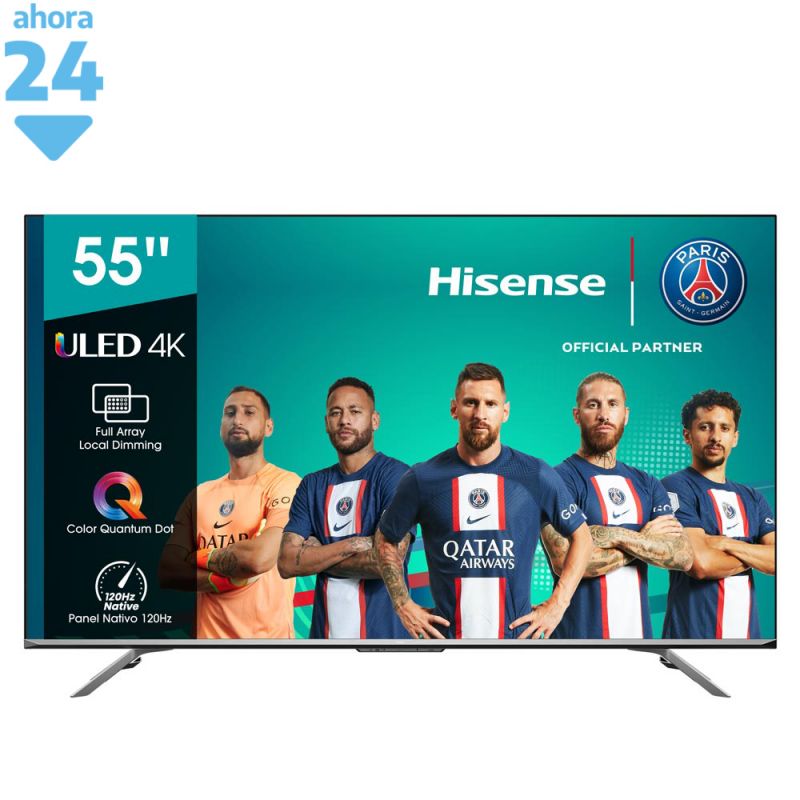 Smart TV Hisense ULED 55" 4K 55U70G Negro
