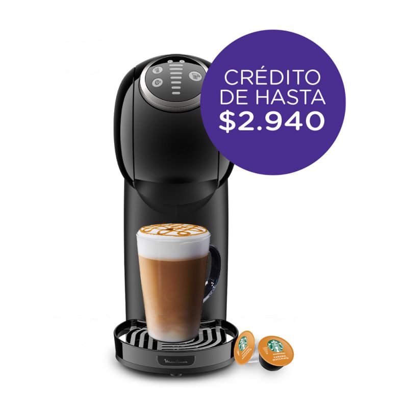 Moulinex Cafetera Dolce Gusto Genio S Plus PV340858 Negro
