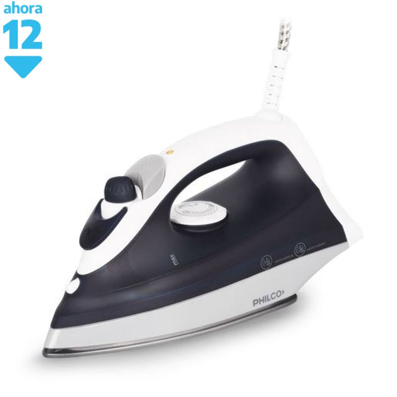Plancha a Vapor Philco PVP2339N Antiadherente Negro