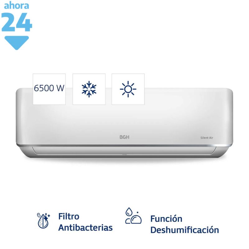 Aire Acondicionado BGH 5500F 6500W BS65WCCR Frío/Calor