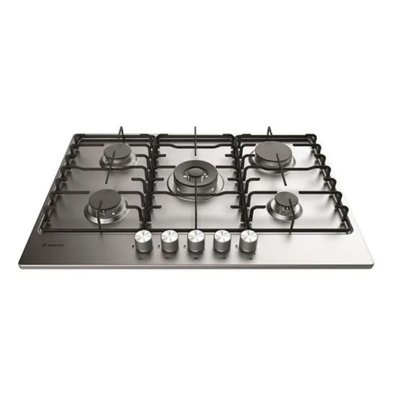 Anafe a Gas 5H 75cm Ariston THC752WIXAAG Inox