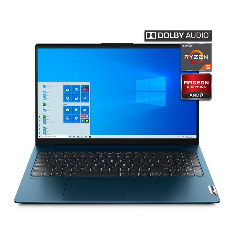 Notebook 15.6" Lenovo Ryzen5 82LN00W1AR 8/512GB Azul