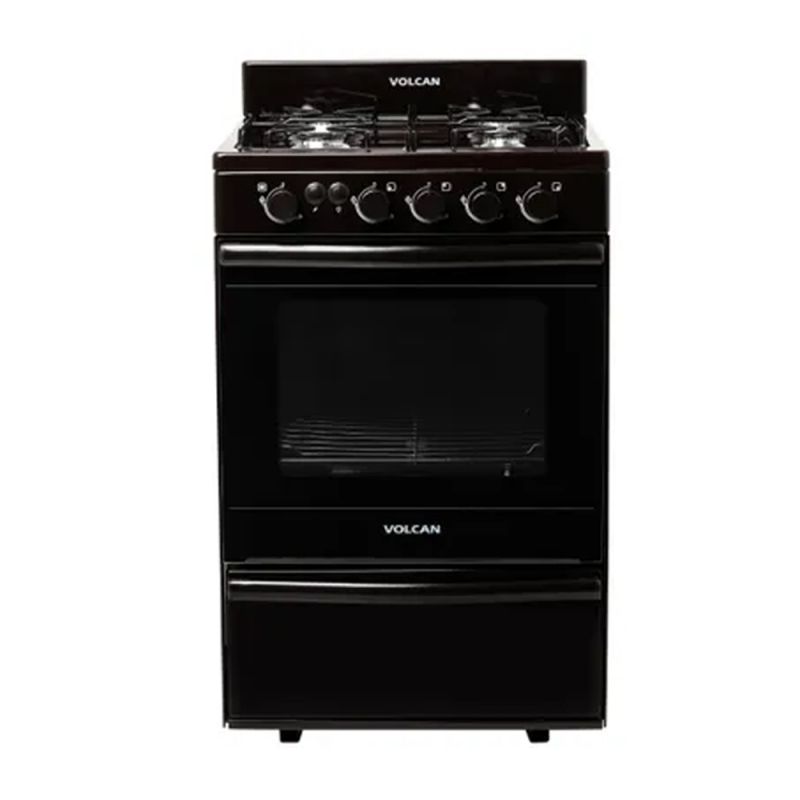 Cocina A Gas 55CM 4H Volcán 87653VM Marrón