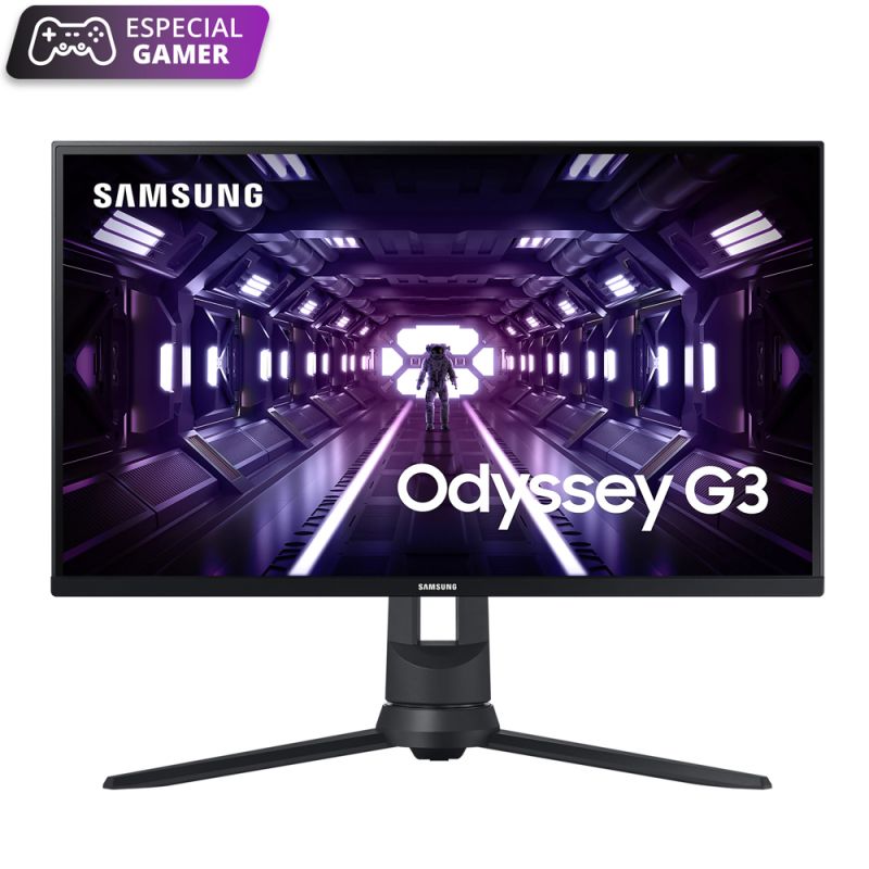 Monitor Gamer 24" Samsung LF24G35TFWLX Negro