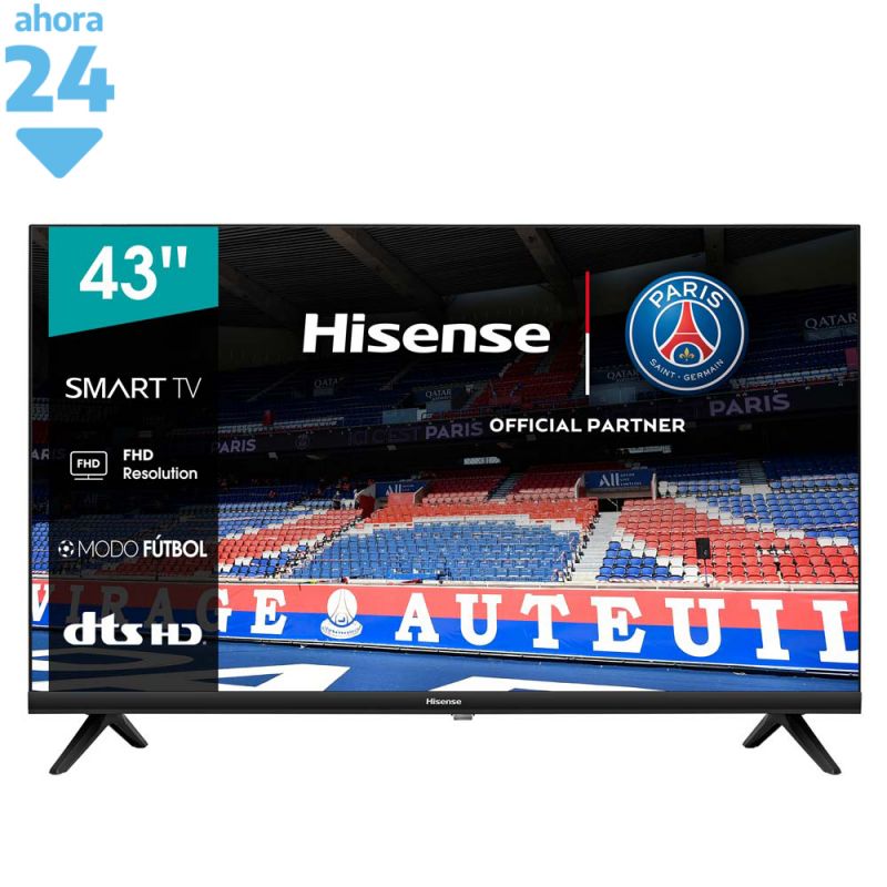 Smart TV 43" Hisense FHD 43A42H 994497 Negro