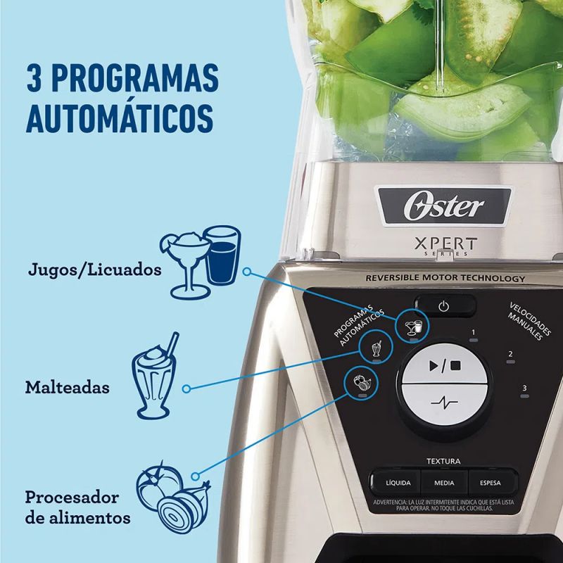 Licuadora oster plata shop