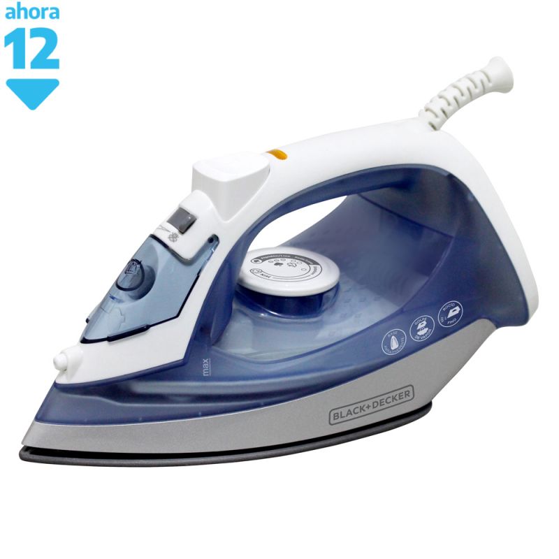 Plancha Vapor Black + Decker IR2472-AR Antiadherente Azul