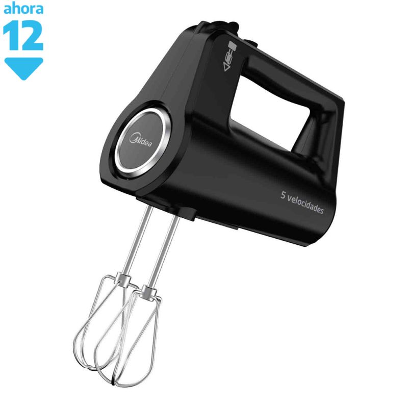 Batidora de Mano Midea HM-140BAR1 400W Negro