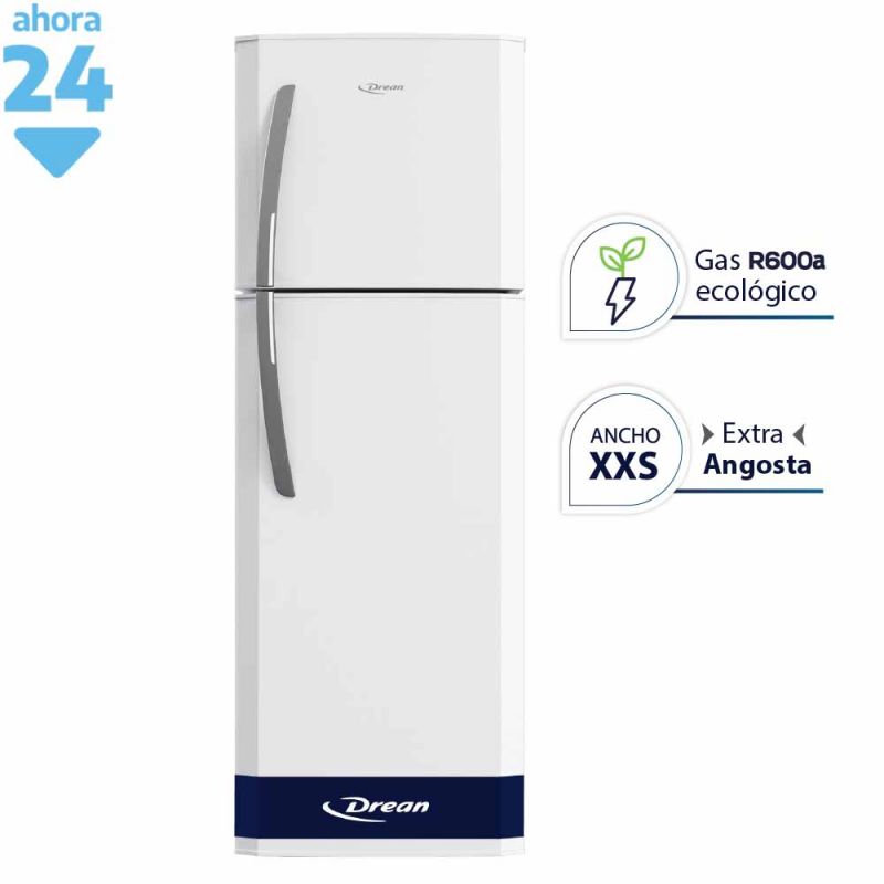 Heladera C/Freezer Cíclica 264Lts Drean HDR280F00B Blanco