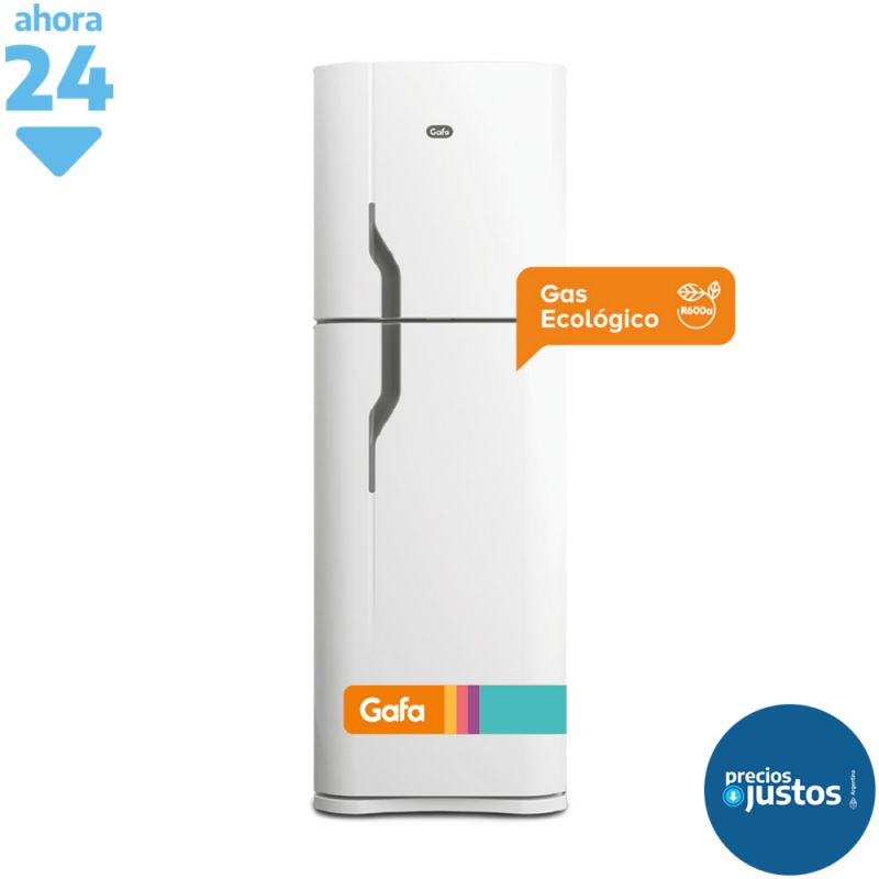 Heladera C/Freezer 374lts Gafa HGF388AFB Blanca