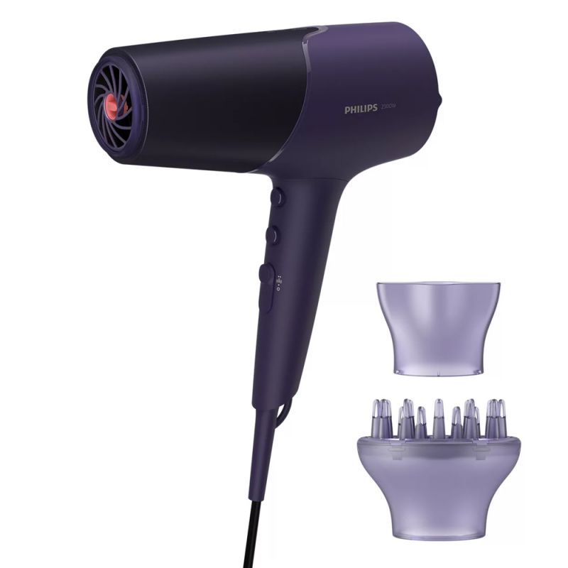 Secador de cabello Philips ThermoShield BHD514/00 2300W Violeta
