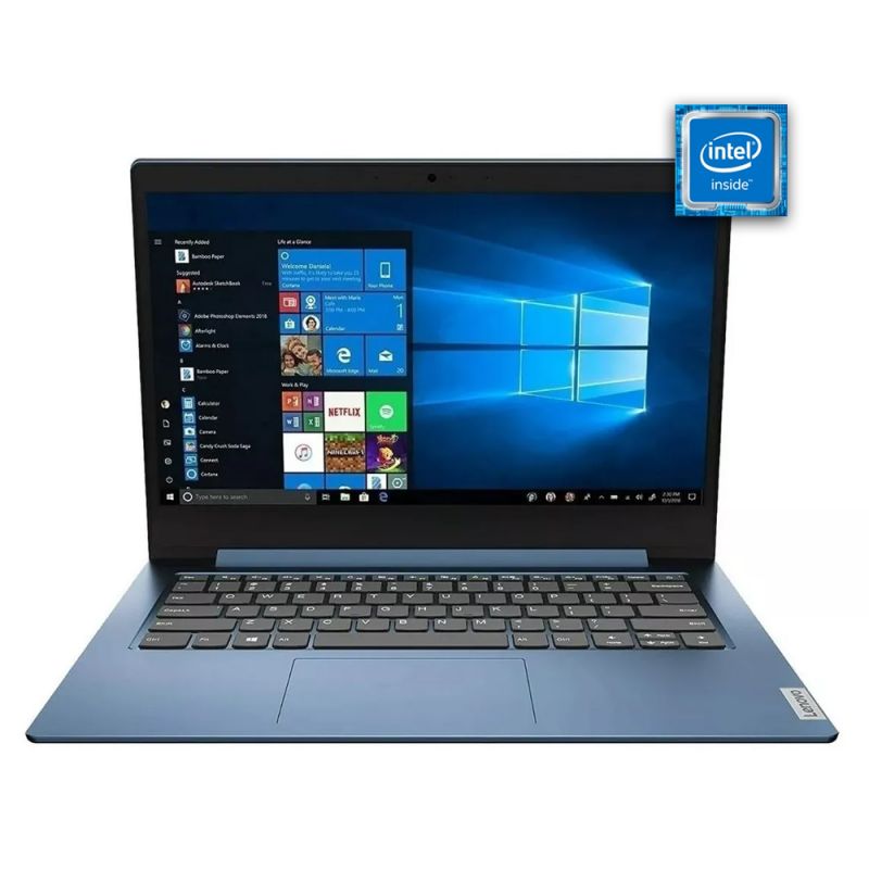 Notebook 14” Lenovo 81VU00HLAR Intel 4/128GB Azul Hielo