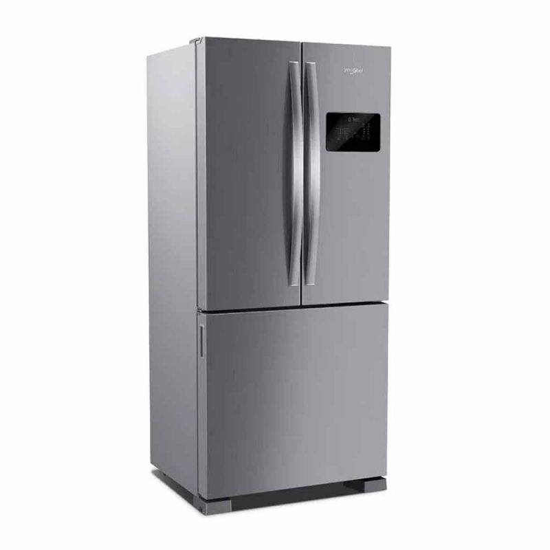 Heladera C/Freezer French Door 554Lts Whirlpool WRO85AK No Frost Xpert Inverter Inox