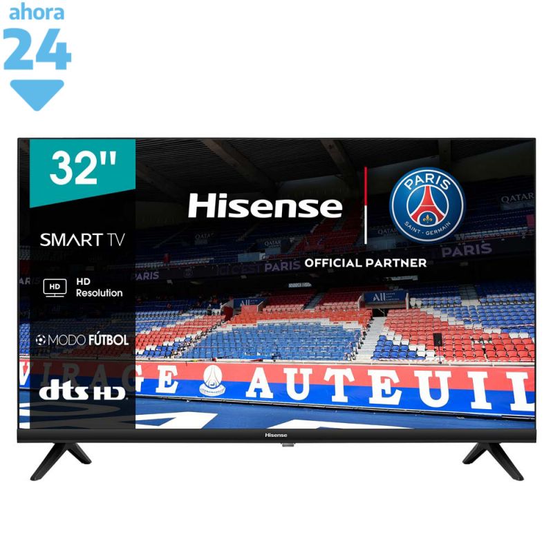 Pantalla Hisense 32 Pulgadas LED HD Smart TV