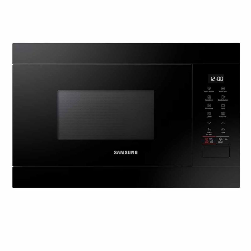 Horno Microondas de Empotrar 22Lts Samsung MG22M8054AK/BG C/Grill Negro