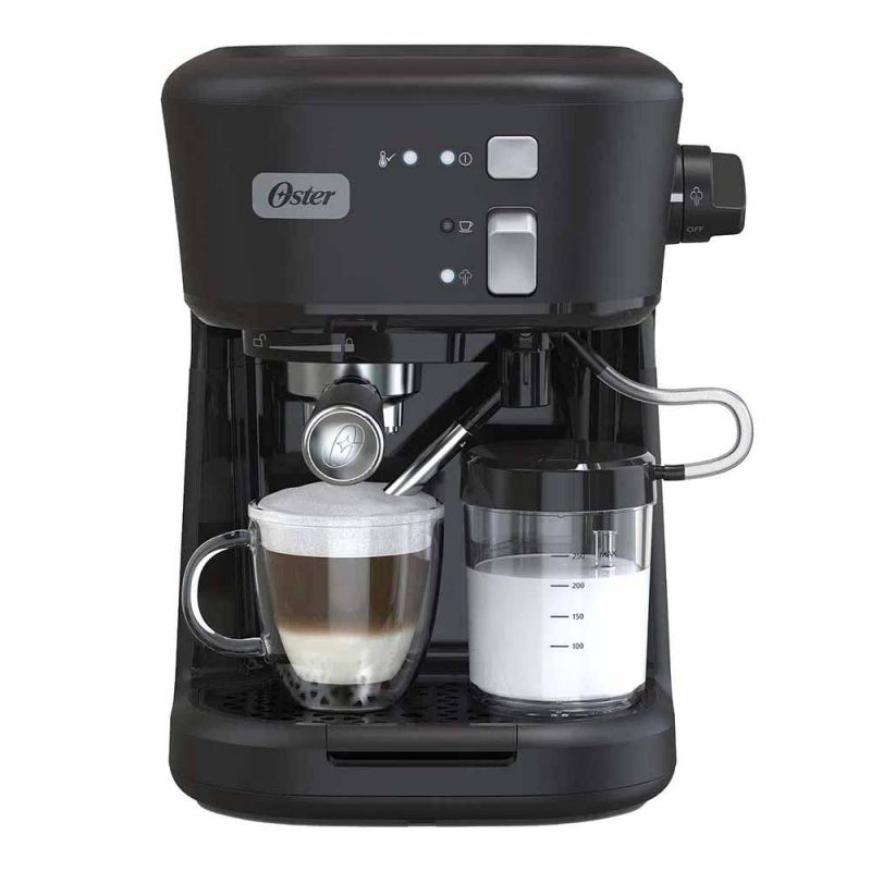 Cafetera Espresso Oster BVSTEM5501B-054 15Bar C/Espumador Negro