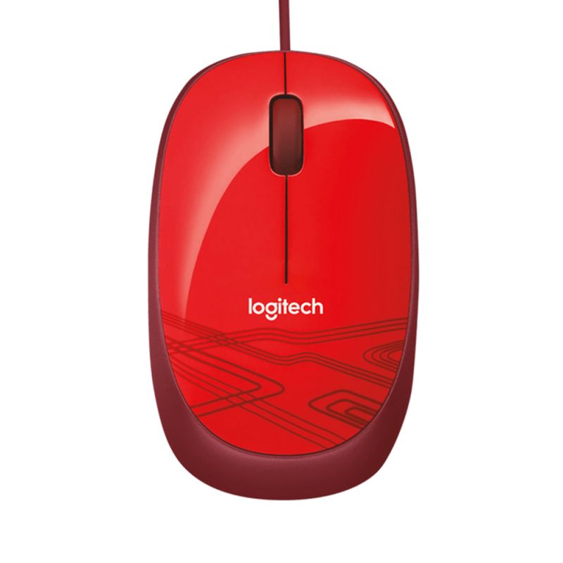 Mouse Óptico Logitech M105-ROJ/2959 USB Rojo