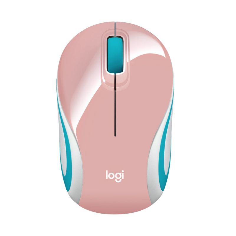 Mouse Óptico Inalámbrico Logitech Mini M187/5364 Rosa