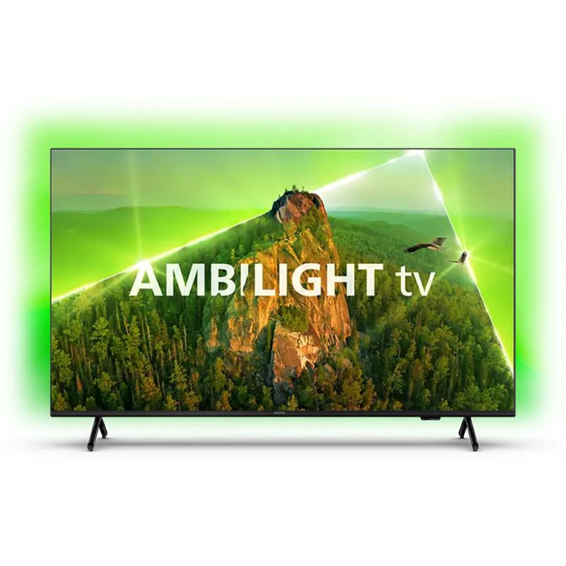 Smart TV 55" Ambilight Philips 4K 55PUD7908/77 Google TV Negro