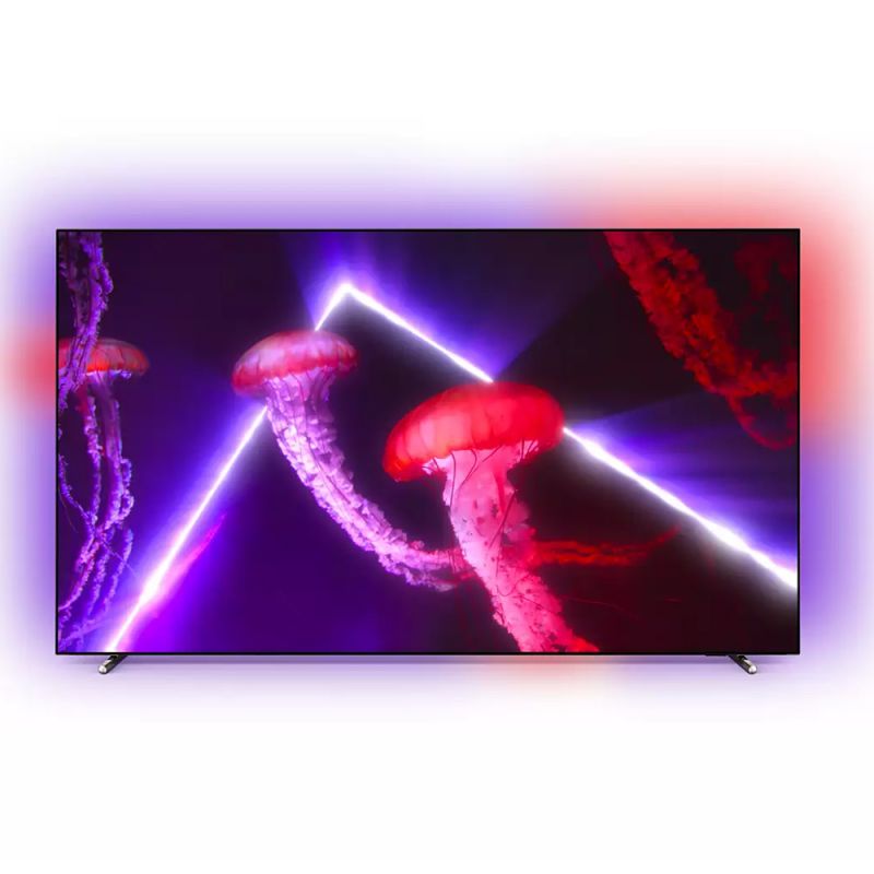 Smart TV 77" Philips 4K OLED Ambilight 77OLED807/77 Android Negro