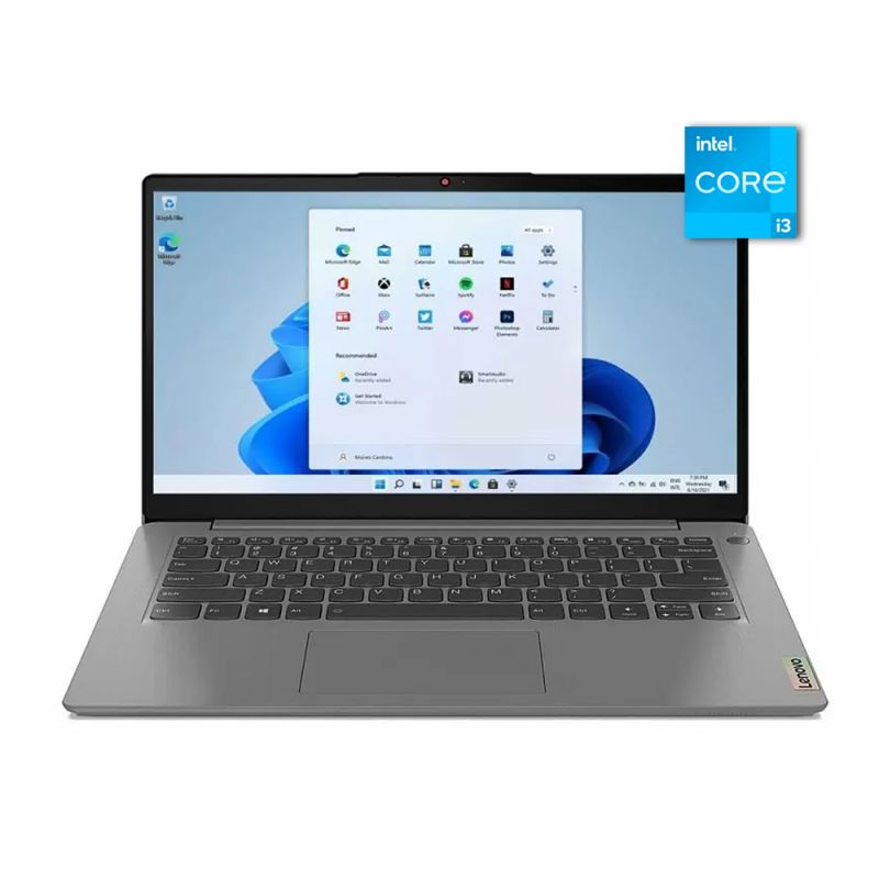 Notebook 14" Lenovo IdeaPad 3 82H701DTAR Intel i3 8/256GB Arctic Grey