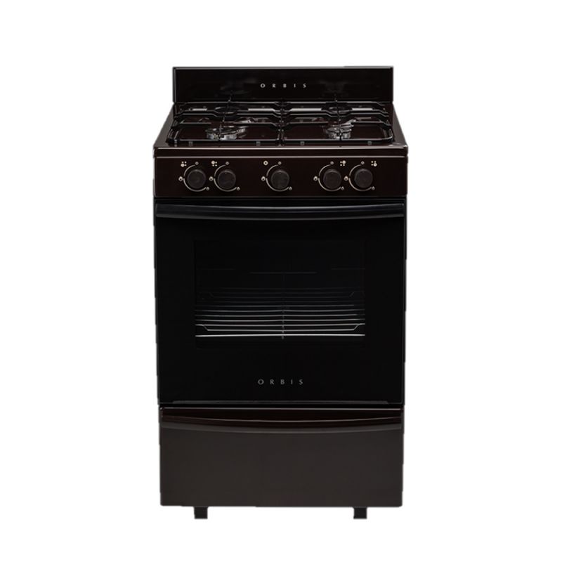 Cocina a Gas 55CM 4H Orbis 838MC4M Macrovisión Marrón