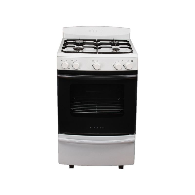 Cocina a Gas 55CM 4H Orbis 938BC4M Blanco