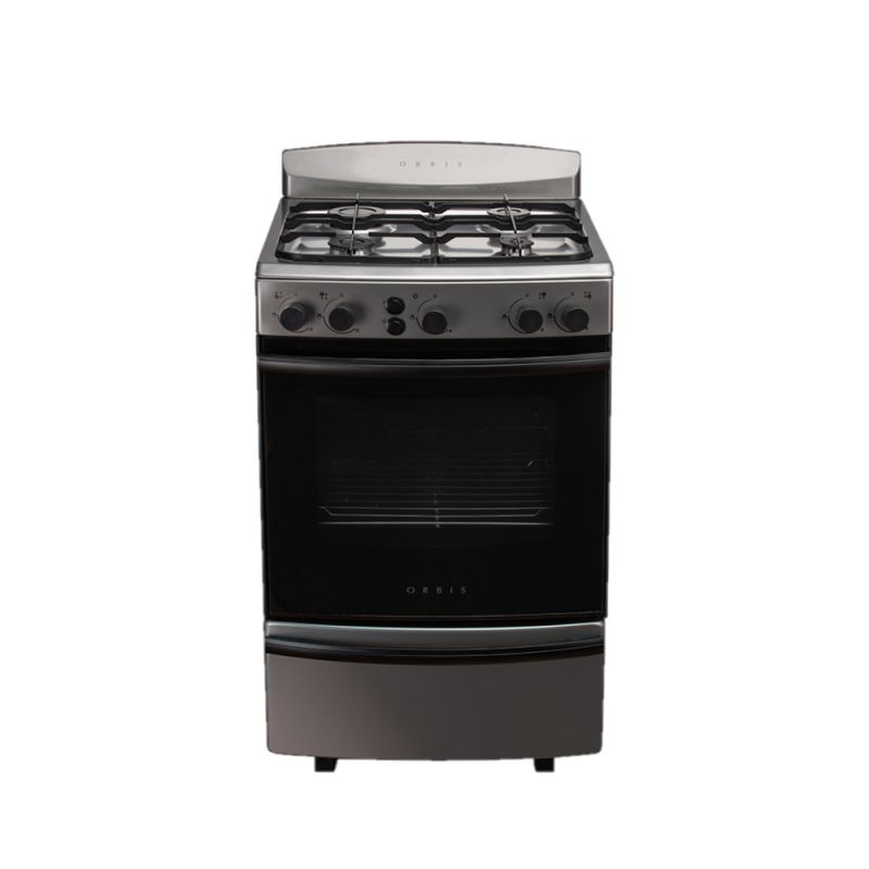 Cocina a Gas 55CM 4H Orbis 958AC4M Inox