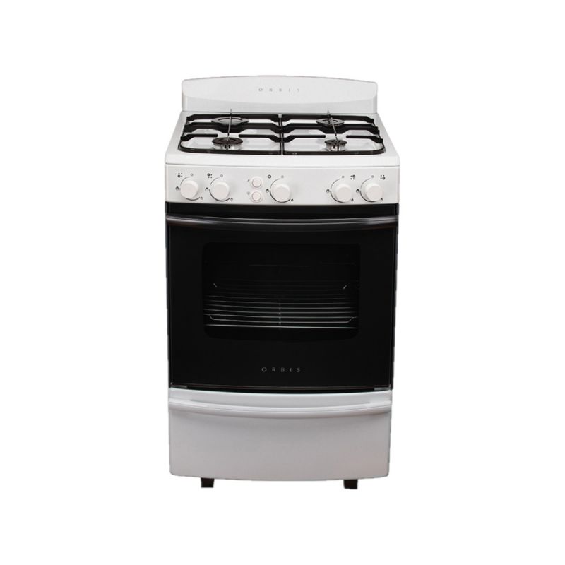 Cocina a Gas 55CM 4H Orbis 958BC4M Blanco