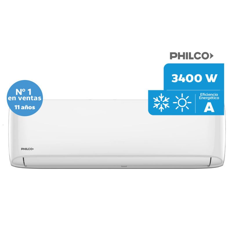 Aire Acondicionado Philco 2924F 3400W PHS32HA4CN Frío/Calor Split