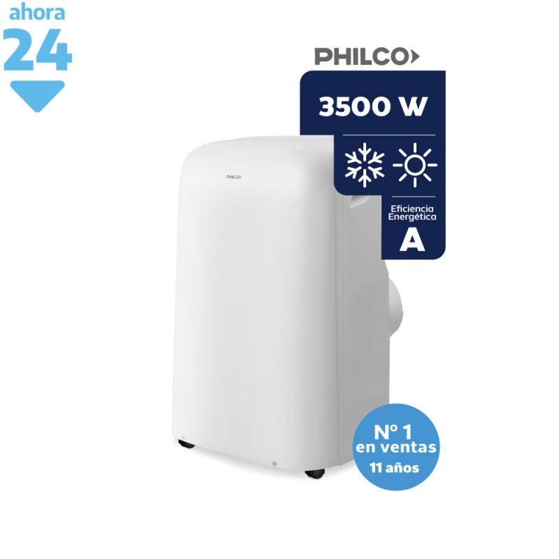 Aire Acondicionado Portátil Philco 3000F 3500W PHP32HA3AN