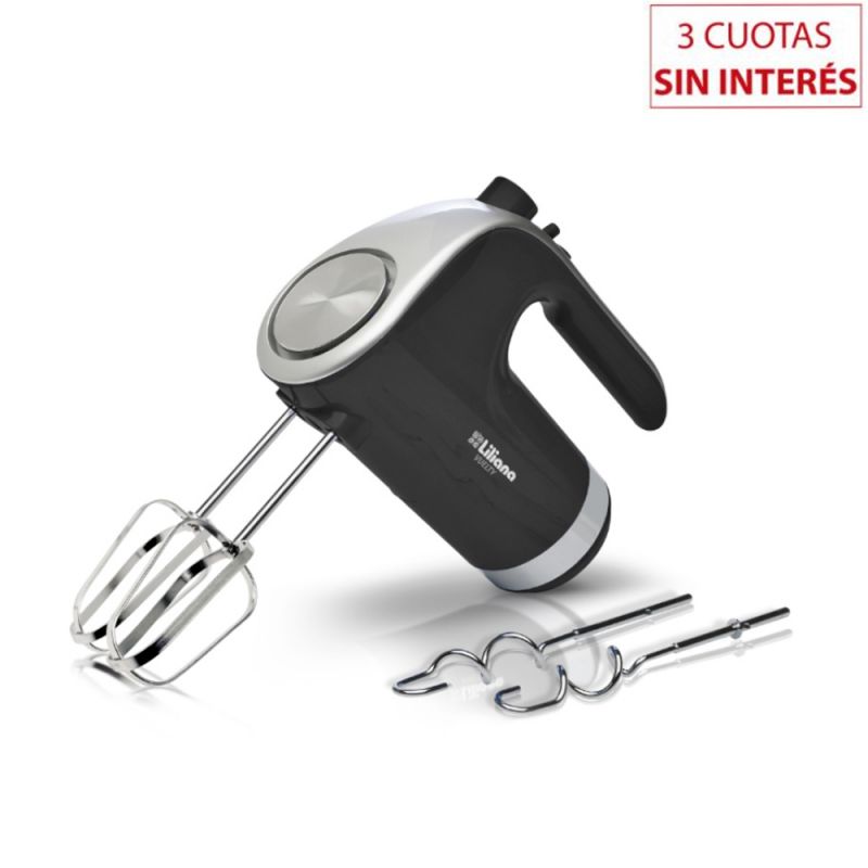 Batidor Manual Liliana Vuelty AB101 Negro