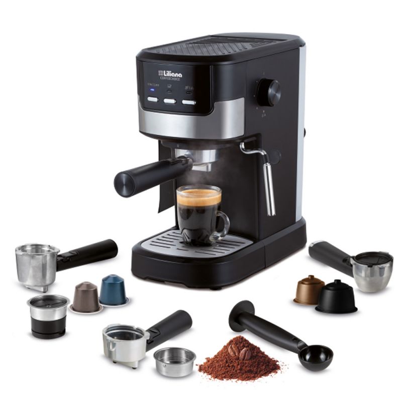 Cafetera Dual Liliana Coffeechoice AC980 1.5Lts Negro