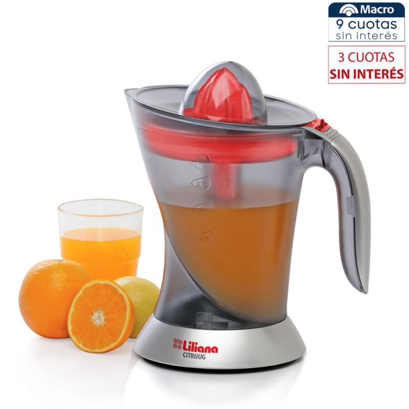 Exprimidor Eléctrico Liliana Citrijug AE920 Gris