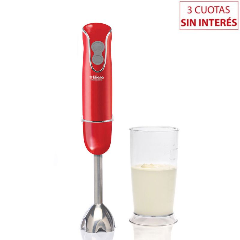 Mixer Liliana Rainbow Mix AH102R Rojo