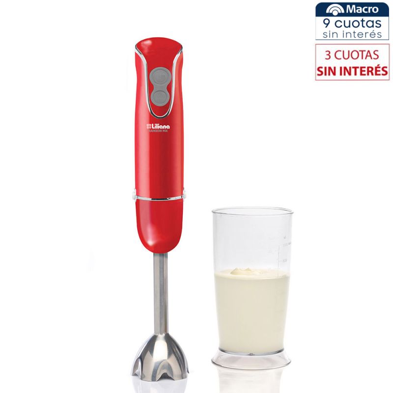 Mixer Liliana Rainbow Mix AH102R Rojo