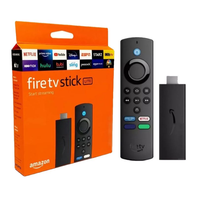 Reproductor Streaming Amazon Fire TV Stick Lite HD B091G4YP57 1G/8G Negro