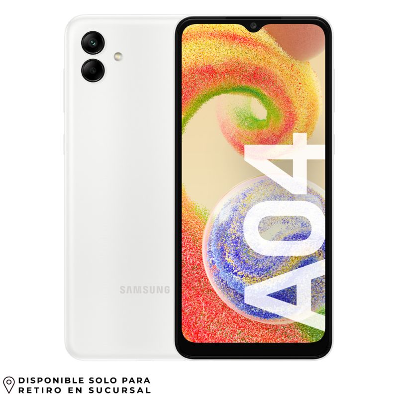 Celular Samsung Galaxy A04 4G 64GB Blanco