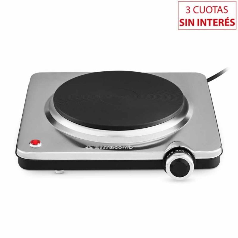 Anafe Eléctrico 1H Ultracomb AN-4400 1500W Inox