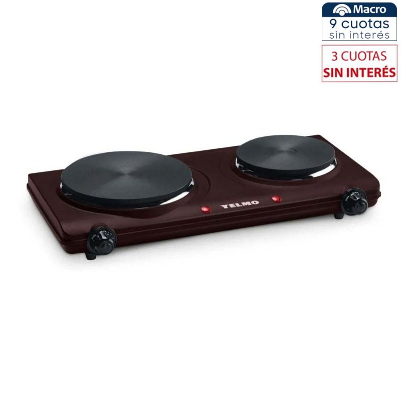 Anafe Eléctrico 2H Yelmo AN-9906 Bordo