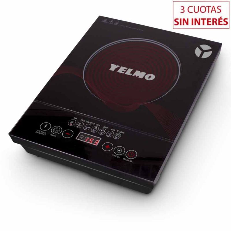 Anafe Eléctrico Vitrocerámico Yelmo AN-9901 Touch