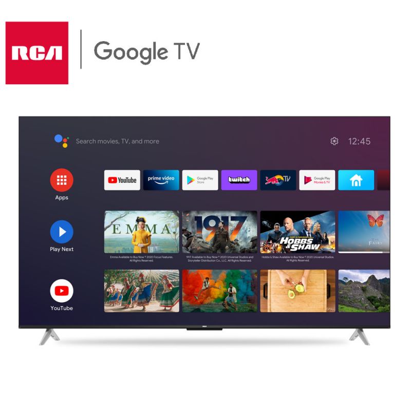 Smart TV 50" RCA 4K UHD AND50P6UHD Google TV