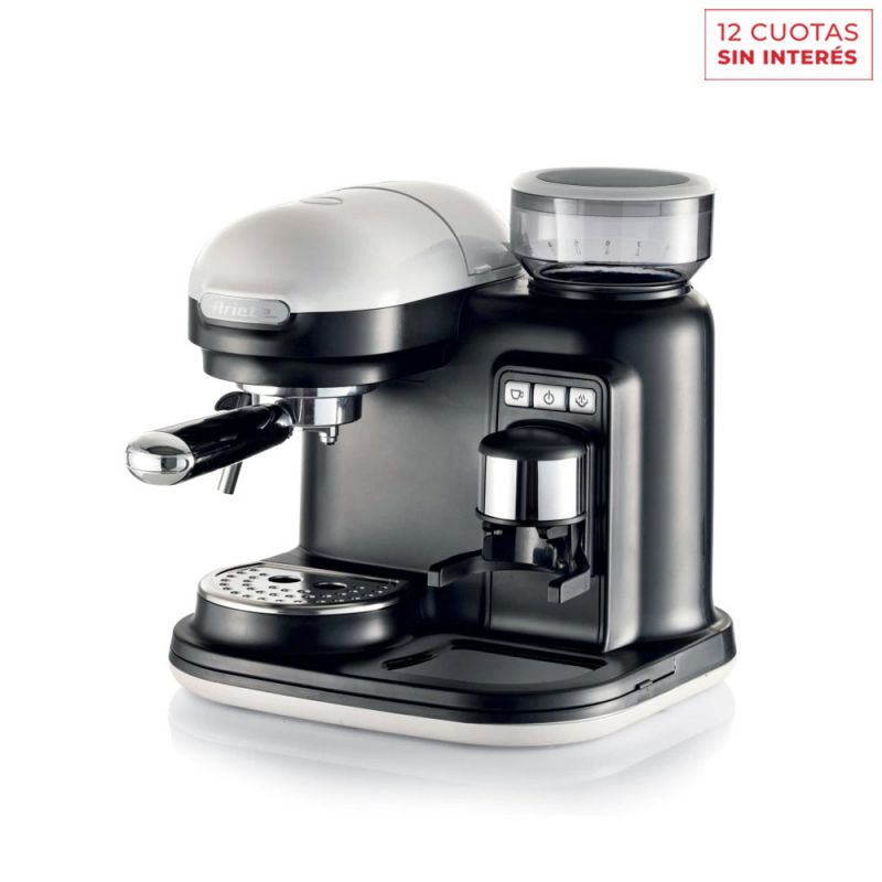 Cafetera Express C/Molinillo Ariete Moderna PA-CE1318BL-I 15Bar Blanco