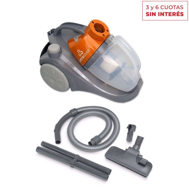 Aspiradora Sin Bolsa Ultracomb Canister AS-4220 1600W