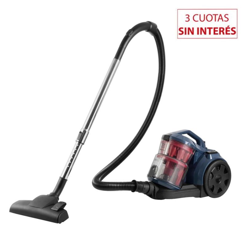 Aspiradora Electrolux EAS32 filtro HEPA 2000w Azul con Bordo